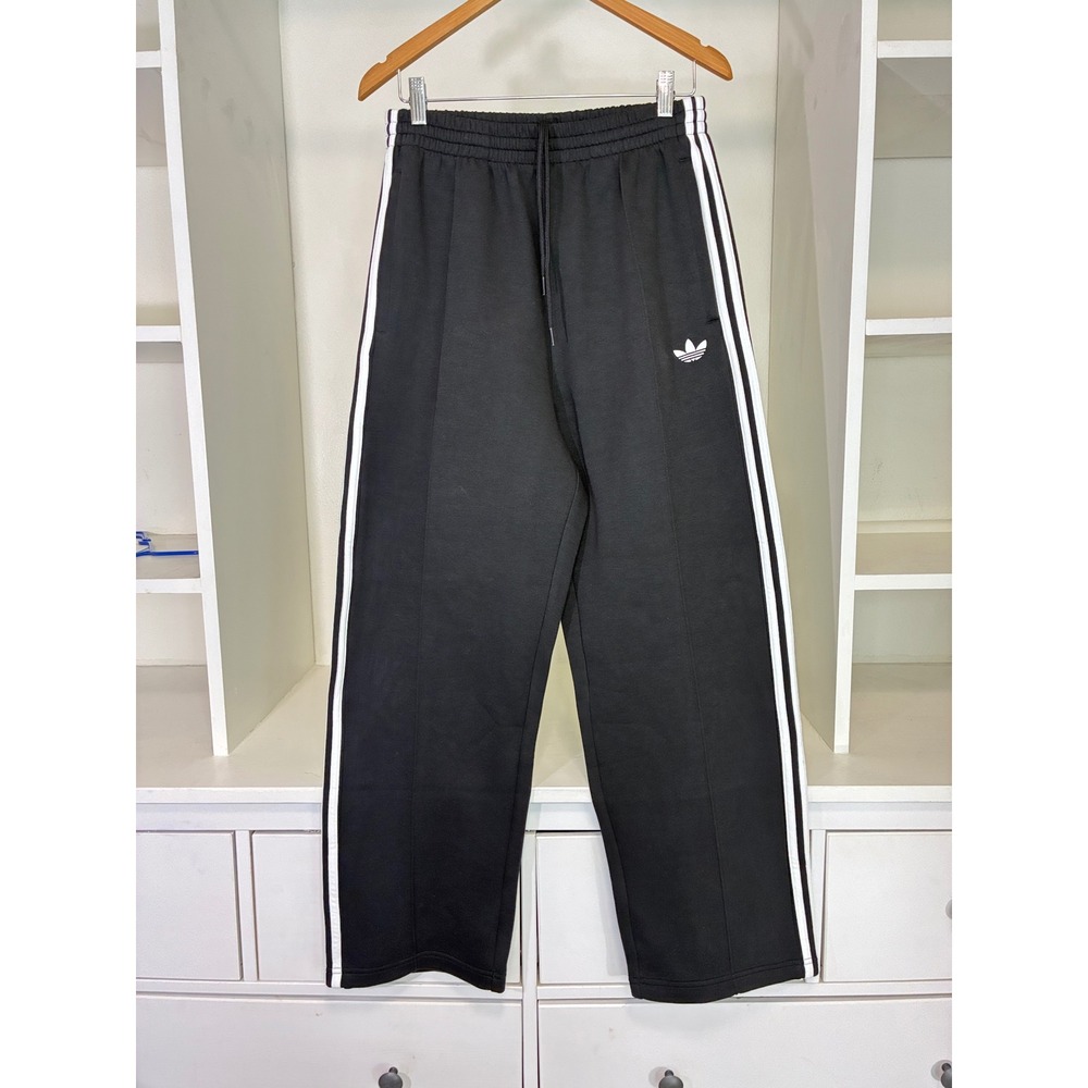 Adidas Spacer Drill Track Pants Men Small Black Originals Triple Stripe